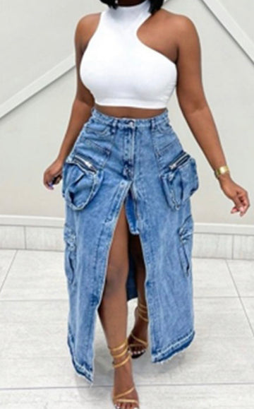 Raw Denim skirt