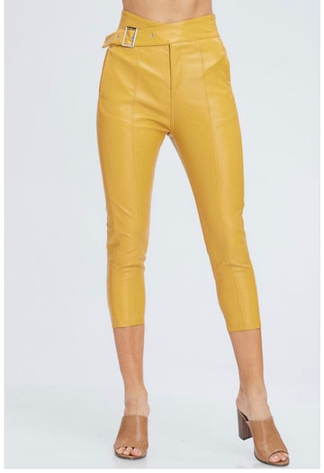 Quita's leather pants