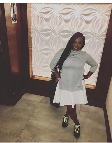 Sweatshirt dress
