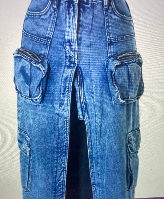 Raw Denim skirt
