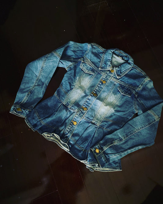 Gi Gi peplum jacket