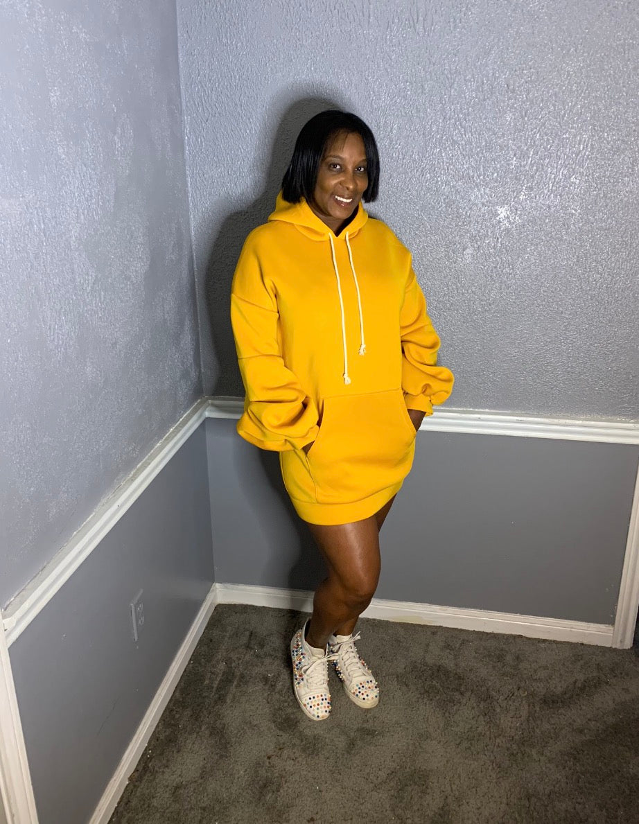 sweatshirt dress