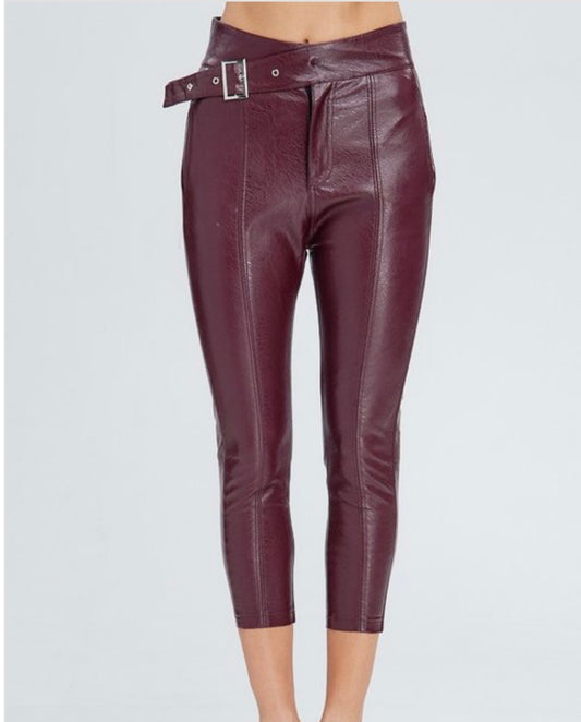Quita's leather pants