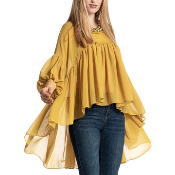 Chelle's mustard top