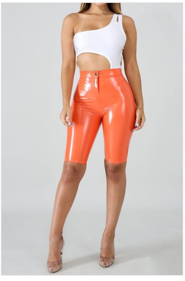 Liquid Bermuda shorts