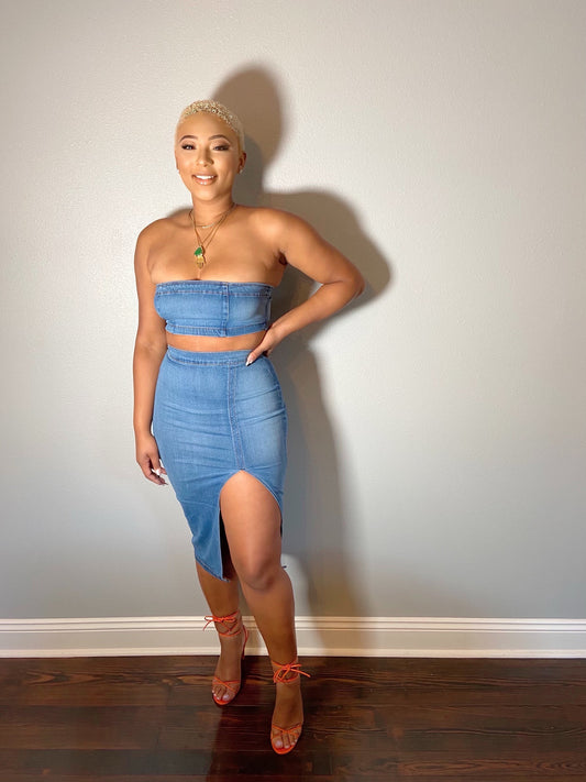 Bomb denim Set