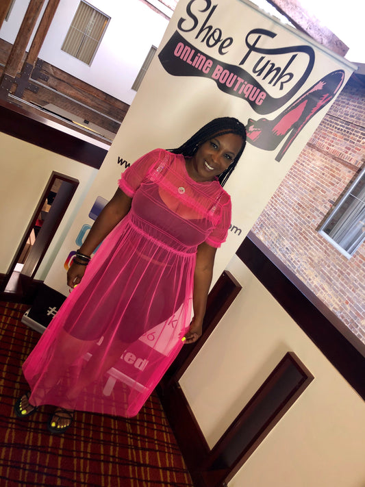 Tranicia’s transparent top