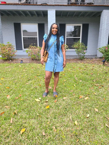 Demi denim dress