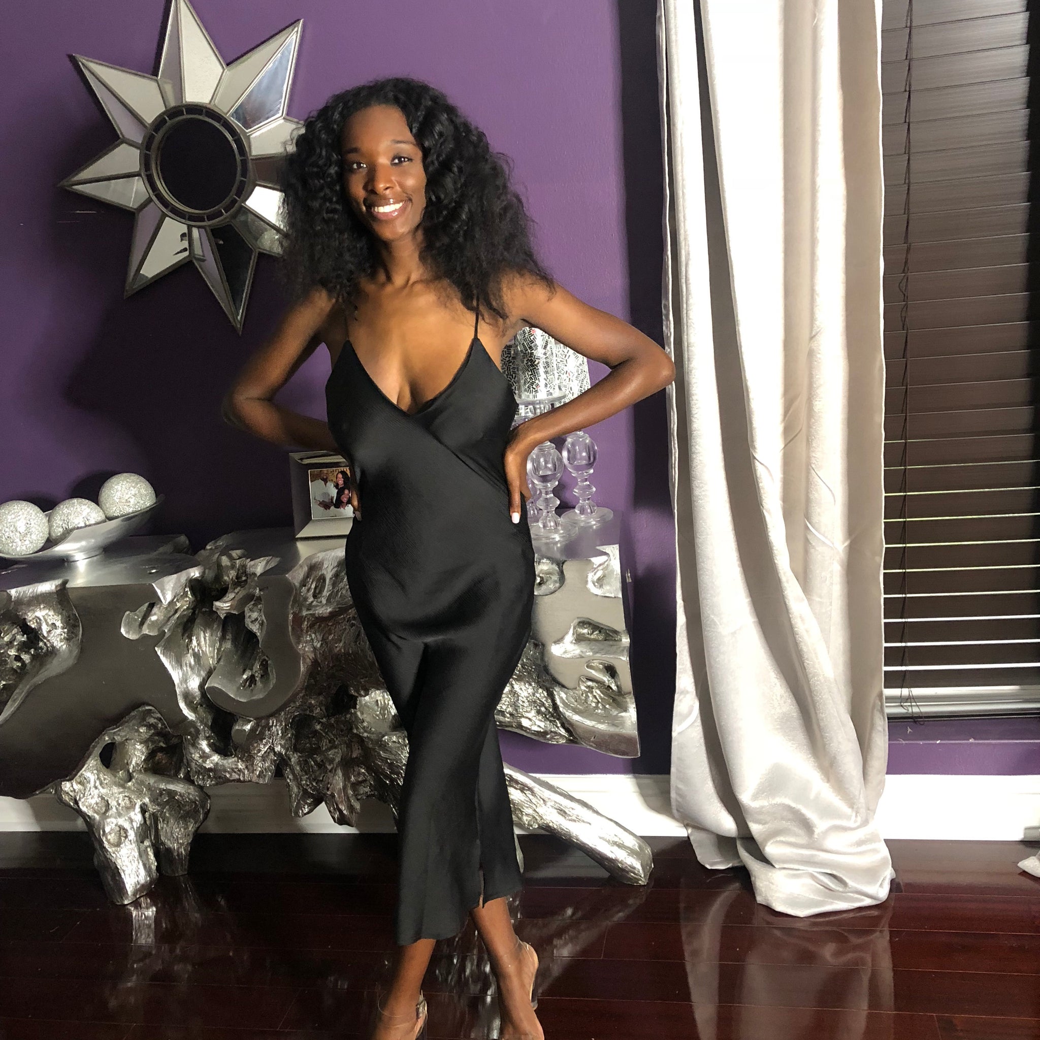 Sassy slip dress